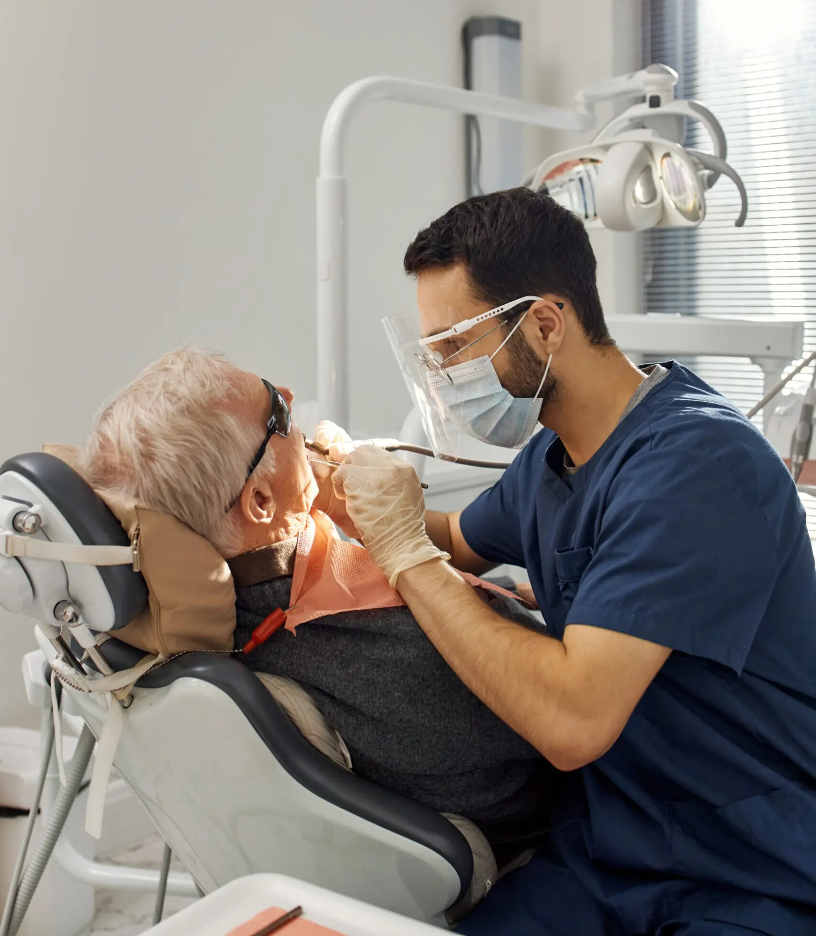 dental service performed on new patient